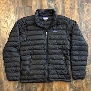 Patagonia Men's Small Down Sweater Black Jacket